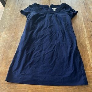 J. Crew Navy Blue Dress
